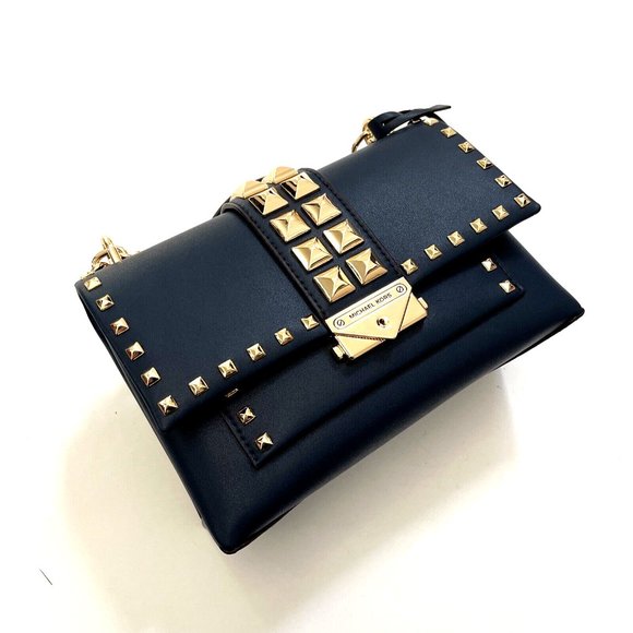 NWT Original $630 Michael Kors Cece Medium Studded Faux Leather Shoulder Bag - Picture 4 of 12